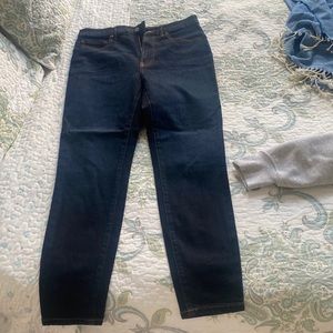 Everlane high rise skinny jeans